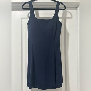 Zella Navy Luxe Lite Court Dress with Interior Shorts